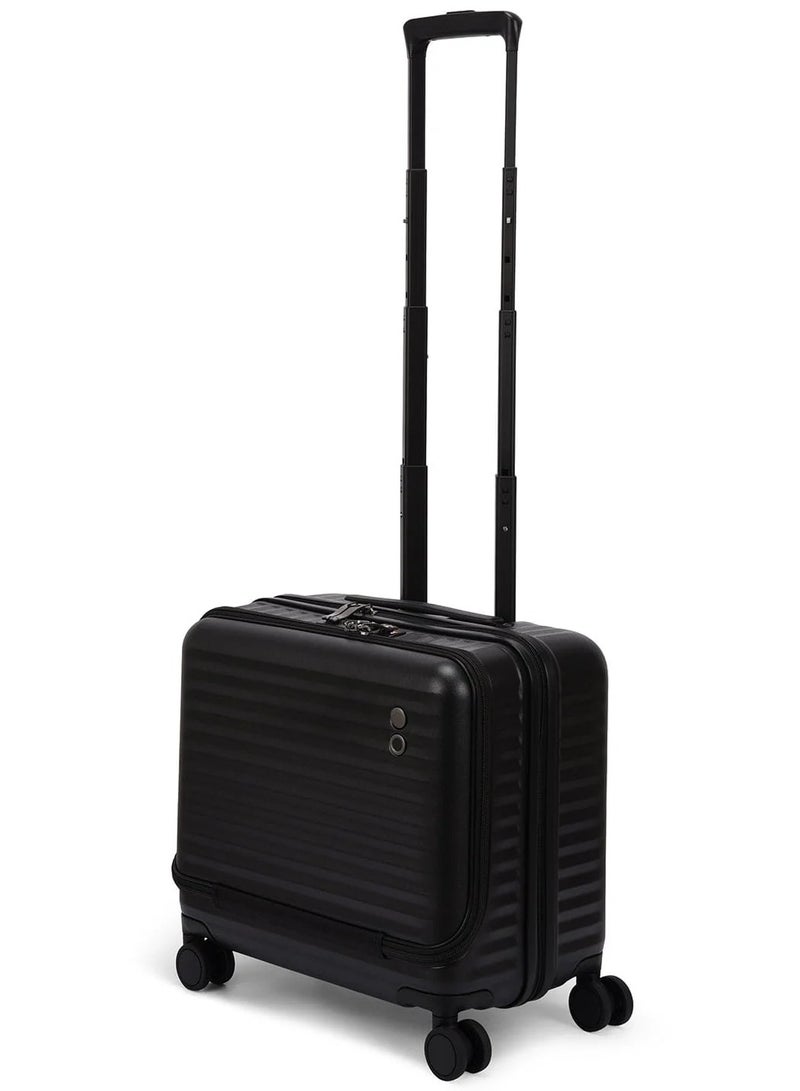 Echolac Celestra 43 Cm Hardcase 4-Double Wheeled Non-Expandable Cabin Luggage Trolley - Black - Image 5