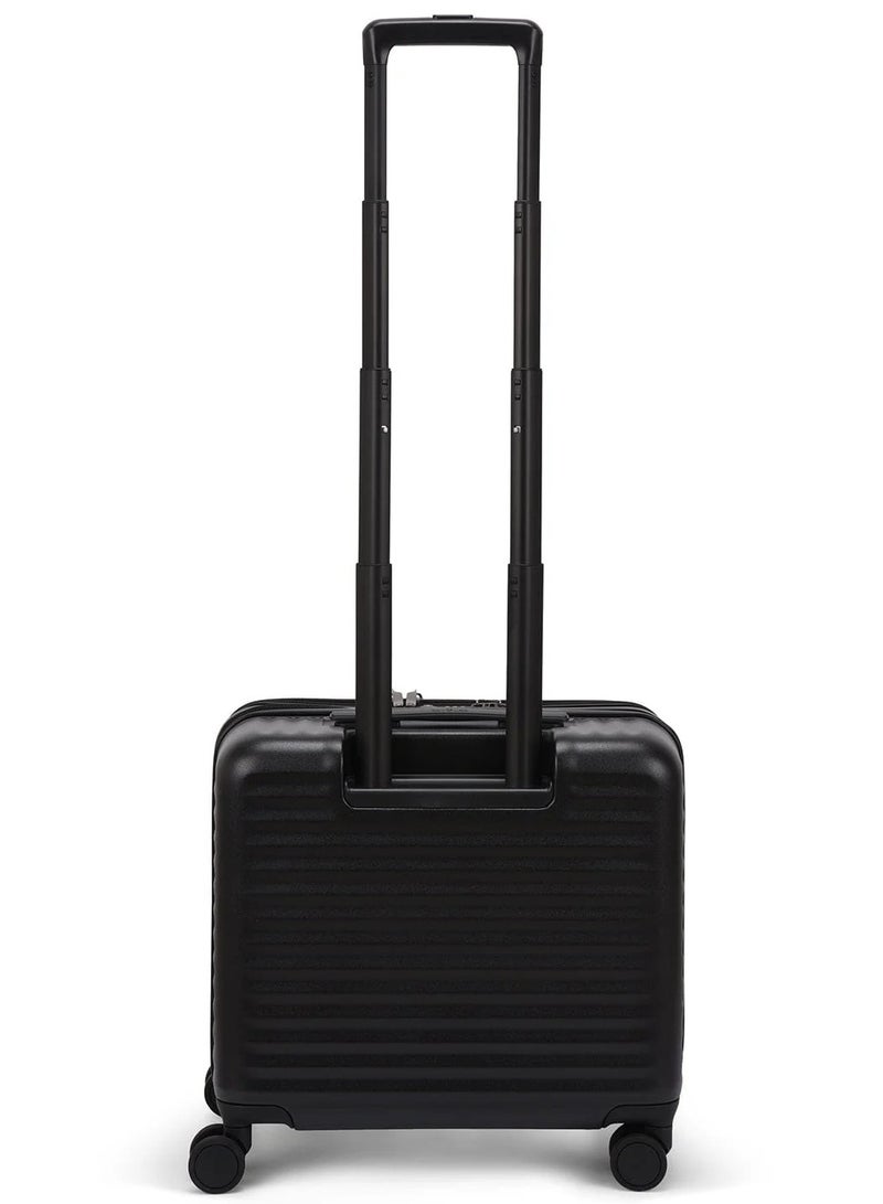 Echolac Celestra 43 Cm Hardcase 4-Double Wheeled Non-Expandable Cabin Luggage Trolley - Black - Image 4