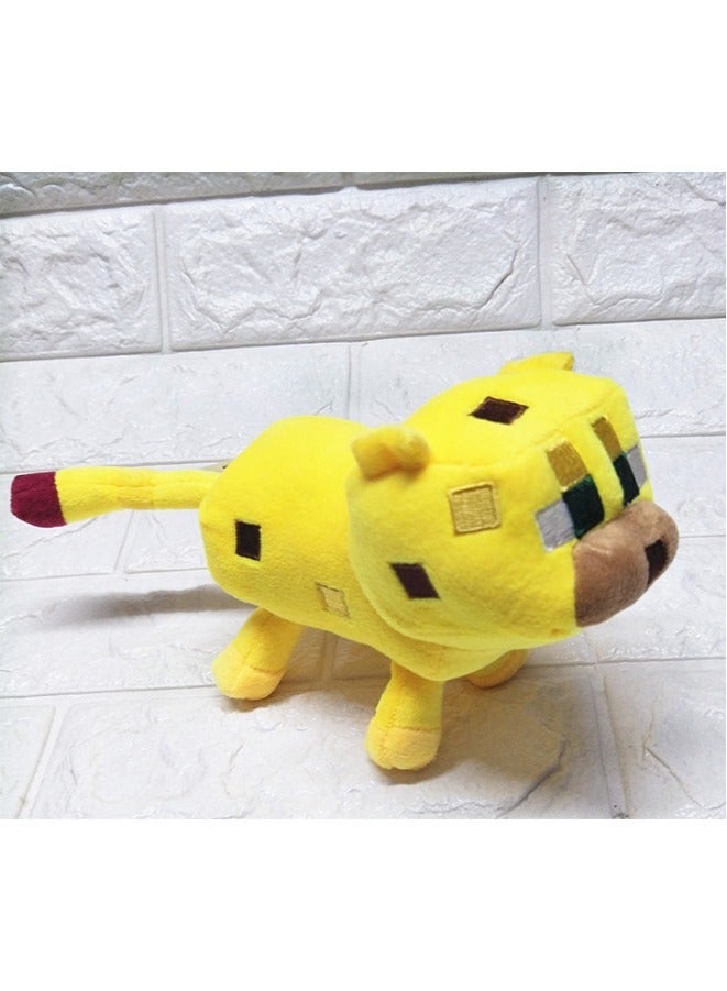 plush doll,Minecraft Plush Toy Mini Plush Series Collectible Gift Toy ( Ocelot -25cm)  - Image 3