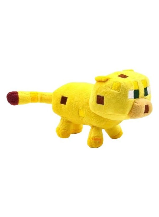 plush doll,Minecraft Plush Toy Mini Plush Series Collectible Gift Toy ( Ocelot -25cm)  - Image 2