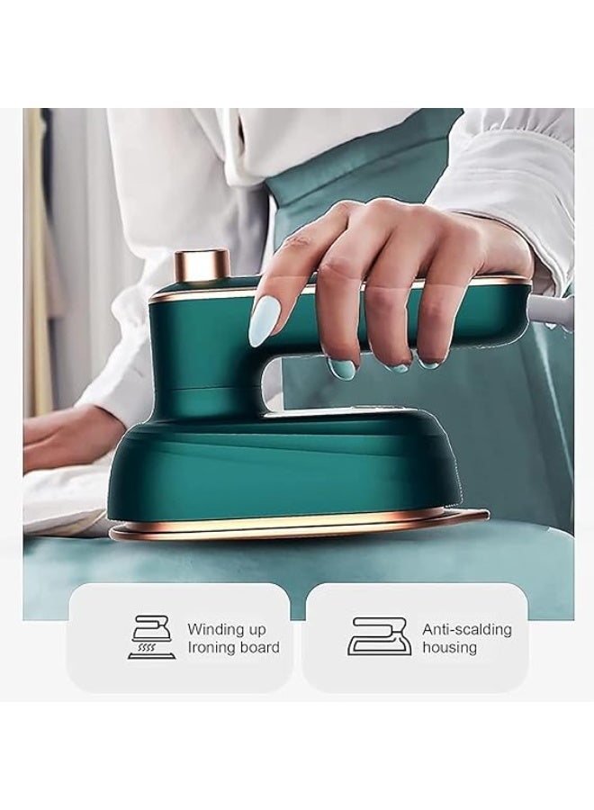 مكواة بخار صغيرة – تصميم عملي وخفيف الوزن للكي السريع والدقيق – مناسبة لجميع أنواع الملابس – تسخين سريع وفعالية عالية – مثالية للاستخدام المنزلي أو السفر S - Image 1
