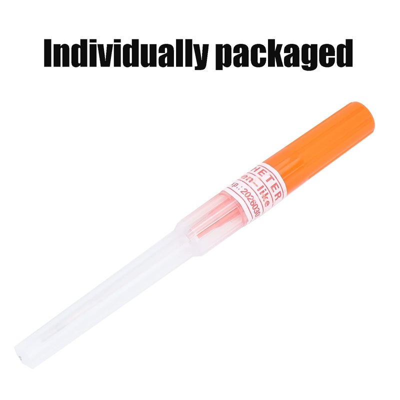 woobles Piercing Needles 50Pcs/Box, Catheter Piercing Needles for Body Ear Navel Nose Lip Nipple, Stainless Steel Body Piercing Tools, 14G, 16G, 18G and 20G(14G) - Image 4