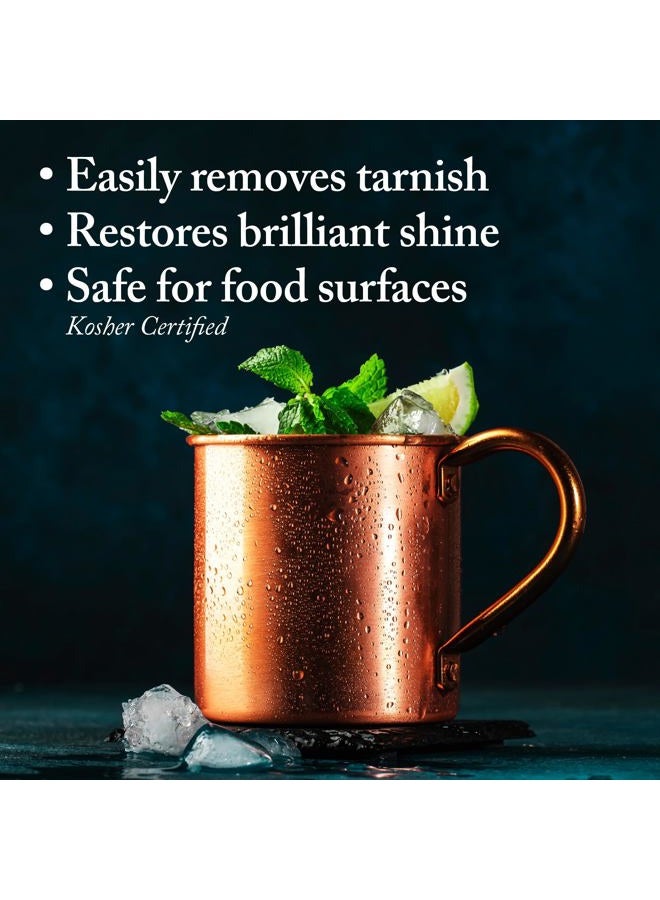 GODDARD'S Copper & Brass Polish, Copper Cleaner & Brass Cleaner for Long-Lasting Shine, Metal Polish for Pewter, Chrome & More, Metal Polishing Compound (7oz) - Image 5