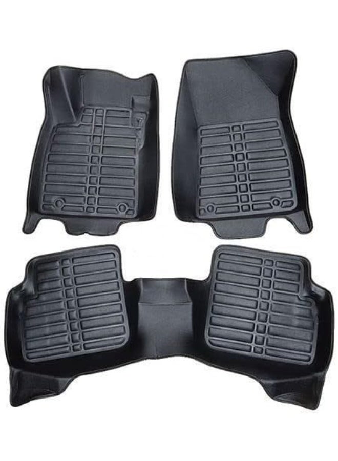 Premium 5D Car Floor Mats - Compatible with Modern Compact SUV Models - High-Edge Waterproof Protection - Elegant & Durable Interior Floor Liners - Image 1