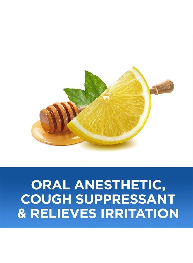 Sucrets Sore Throat & Cough Lozenges, Honey Lemon, 18 Count (3 Pack) - Image 4