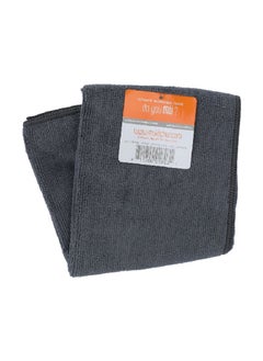 Soft Multipurpose Ultimate Microfiber Rectangular Towel Grey 16 x 24 Inch 6659-1418