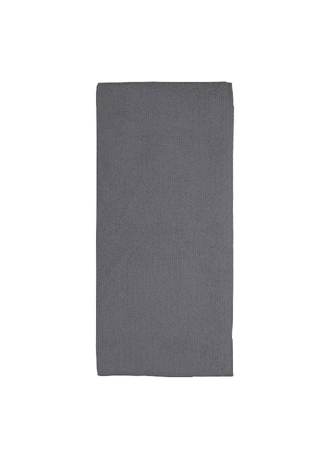 Mukitchen - Soft Multipurpose Ultimate Microfiber Rectangular Towel Grey 16 x 24 Inch 6659-1418 - Image 1