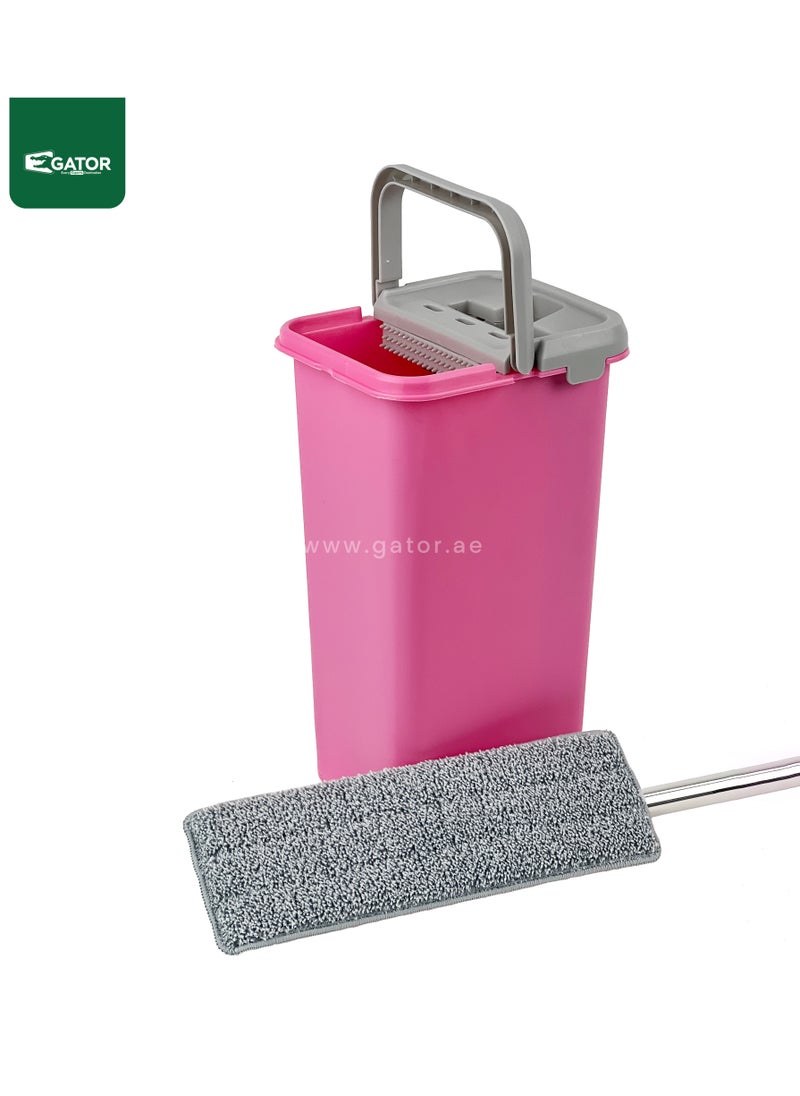Gator Gator Flat Mop With Bucket and 1 Refill  - Image 2
