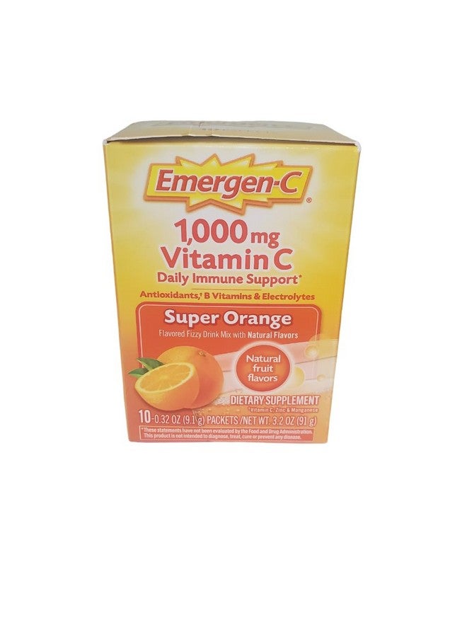 Emergen-C Emergen-C Vitamin C Drink Mix - Super Orange - 10 ct by Emer'gen-C - Image 1