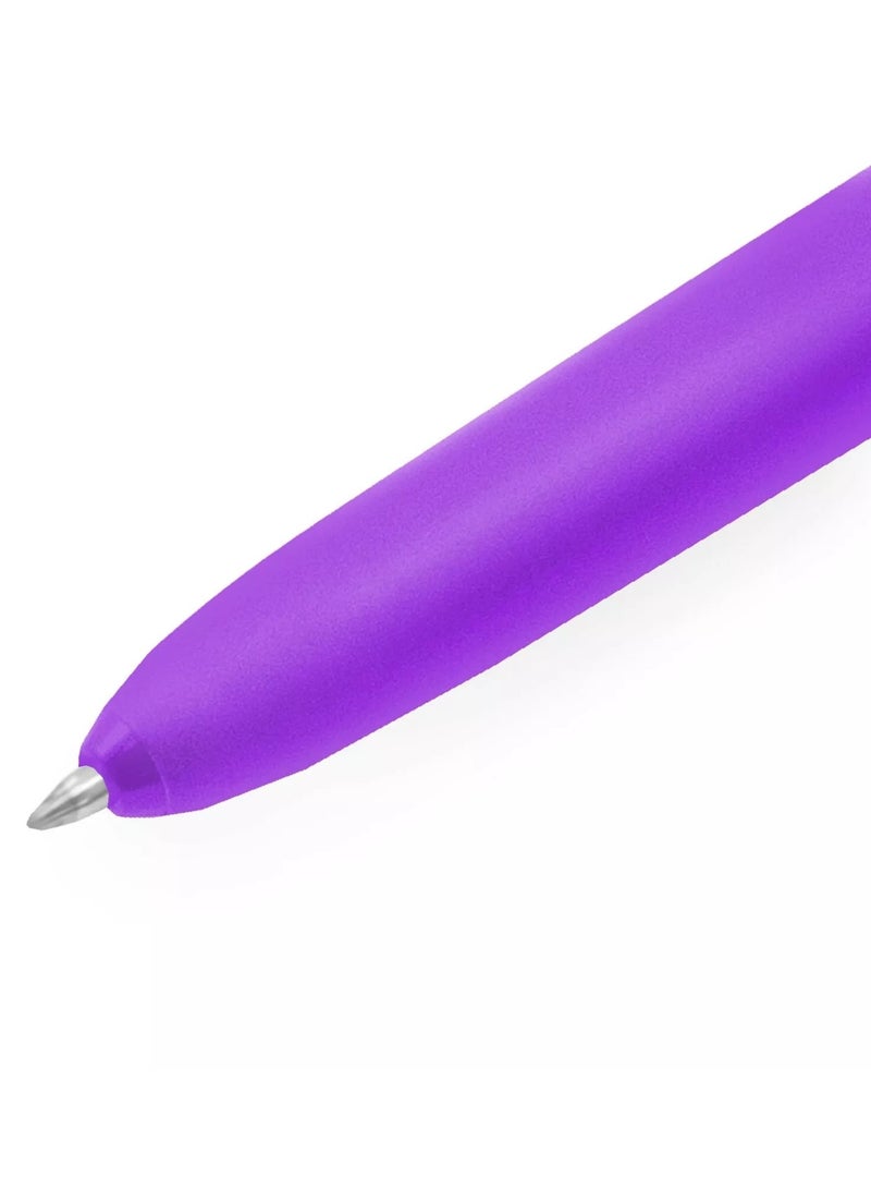 Uniball قلم حبر جل Signo UMN155N قطعة واحدة بحبر بنفسجي - Image 2
