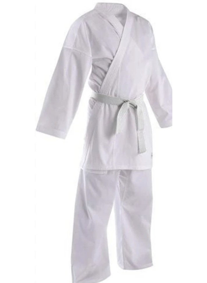 زي كاراتيه مكون من 3 قطع، قطن عالي الجودة، أبيض، مقاس 3 (160) - Image 3