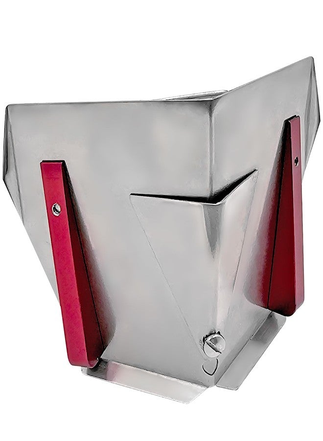 Level-5 LEVEL5 3.5" Drywall Corner Flusher | Professional Grade, Premium Polished Stainless Steel Body, Ergonomic & Corrosion Resistant | 4-744 - Image 1