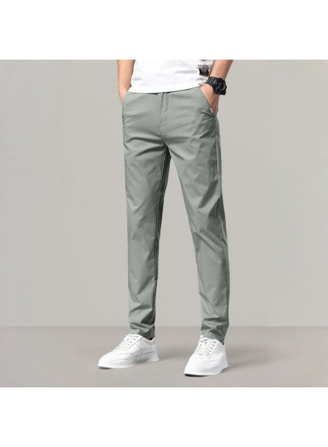 Tucano lightweight & Breathable Slim-fit Straight Leg Trousers For Men - Versatile Summer Chinos With Comfortable Stretch - Image 3