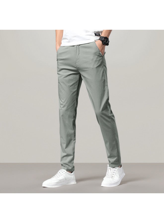 Tucano lightweight & Breathable Slim-fit Straight Leg Trousers For Men - Versatile Summer Chinos With Comfortable Stretch - Image 2