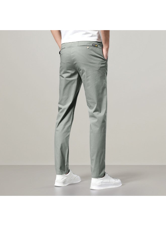 Tucano lightweight & Breathable Slim-fit Straight Leg Trousers For Men - Versatile Summer Chinos With Comfortable Stretch - Image 5