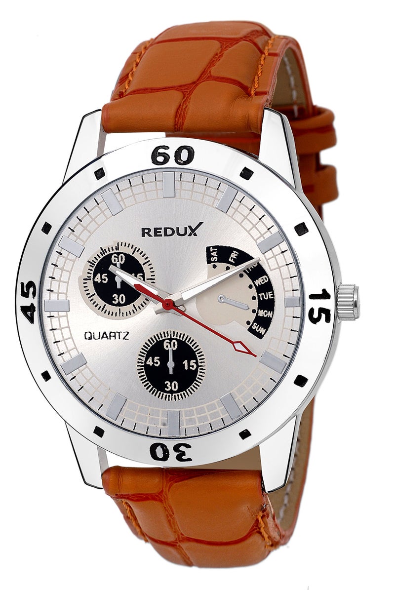 REDUX RWS0178S Analogue Silver Dial Watch for Men's & Boy's - Image 1