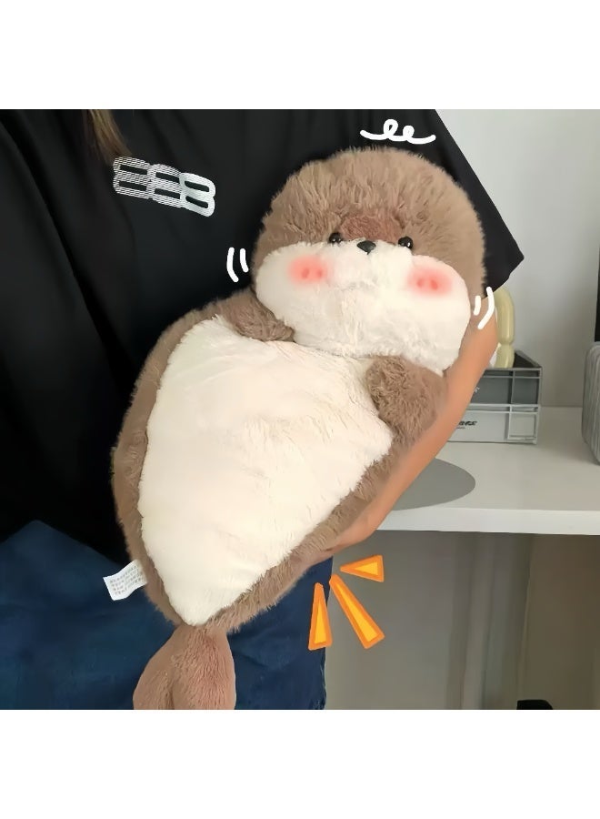 Seal Plush Toy - 65cm Large Cartoon Seal Doll, Soft Bed & Sofa Pillow, Ideal Birthday Gift for Kids, Versatile Home & Car Decoration - Image 5