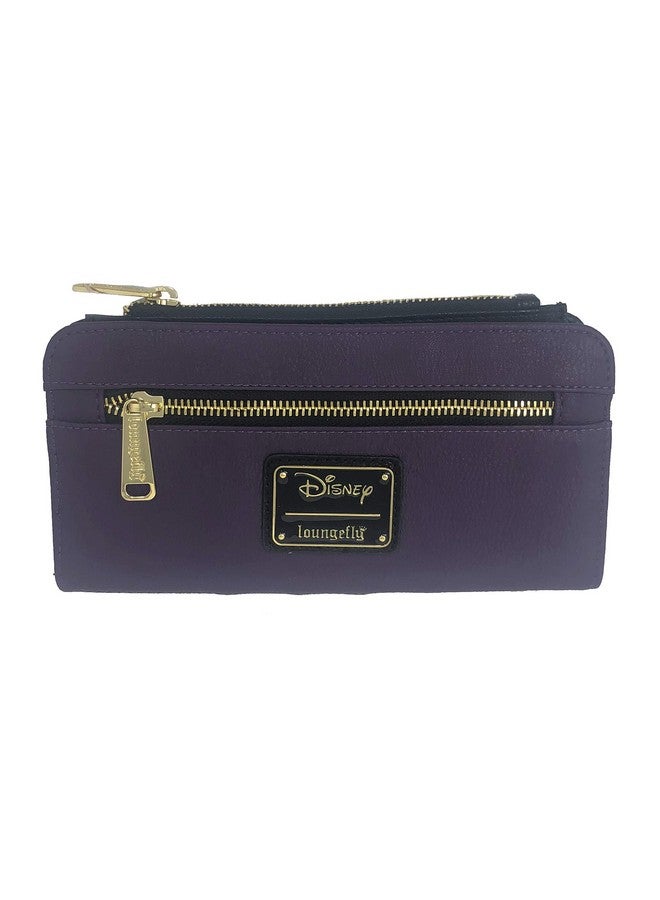 Loungefly X Disney Maleficent Villains Top Zip Wallet (Multicolored One Size) - Image 2