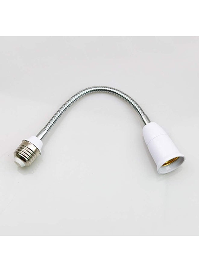 E26/E27 Light Socket Extender Adapter,E26 to E26 Socket Extender, 30CM/12 Inch Extension,Bendable Flexible Gooseneck Adjustable Extension Socket Extender Adaptor (2-Pack) - Image 2