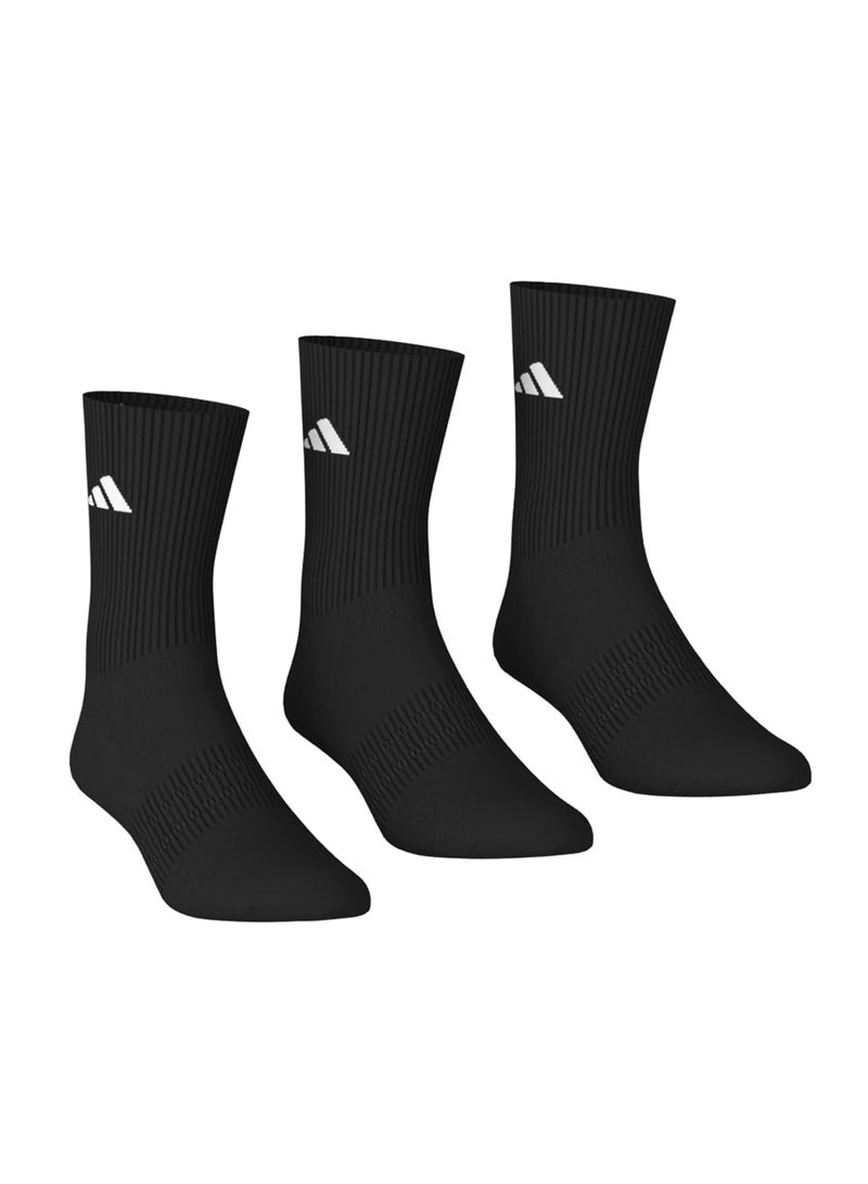 Adidas Cushioned Sportswear Crew Socks 3 Pair Pack - Image 5