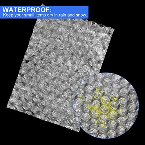 APACALI 200 PCS Clear Bubble Pouches Bags 4x6 inch, Protective Bubble Pouch, Double Walled Flush Cut Thickening Shockproof Foam Wrap Bags for Cushioning, Packing, Shipping, Moving and Storage - Image 5
