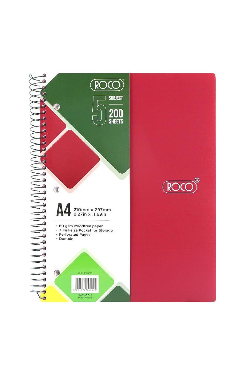 دفتر نيون أوراق A4200