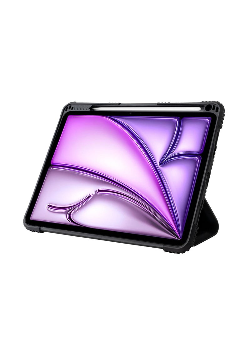 Cellairis Rugged Shockproof Folio Case for Apple iPad Air 11 – Black - Image 4