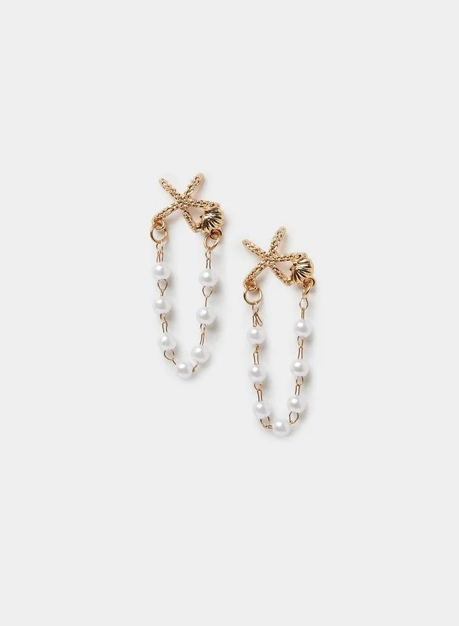 ستايلي Starfish Earrings