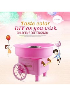 Yuwell Cotton Candy Machine Retro Cotton Candy Machine For Kids And Adults Cotton Candy Maker Pink  - Image 3