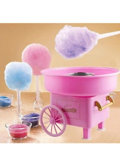 Yuwell Cotton Candy Machine Retro Cotton Candy Machine For Kids And Adults Cotton Candy Maker Pink  - Image 2