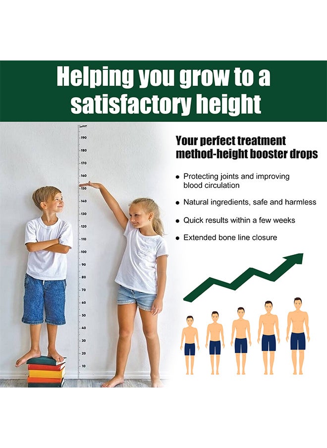 Googeer Height Increase Drops, Natural Growth Stimulants, Youth Bone Growth Increase Oil, Natural Herbal Height Increase Essential Oil, Adult Height Increase, Bone Growth 30ML  - Image 5