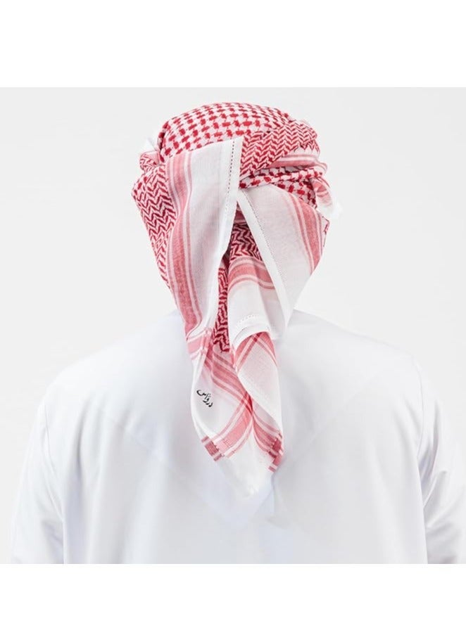 إلترازون Arab Style Shemagh Wrap, Keffiyeh Middle East Desert Scarf, Men’s Arabic Scarves, Neck & Face Headwear Arabian Costume Accessories Cultural Elegance Versatile Fashion - Image 3