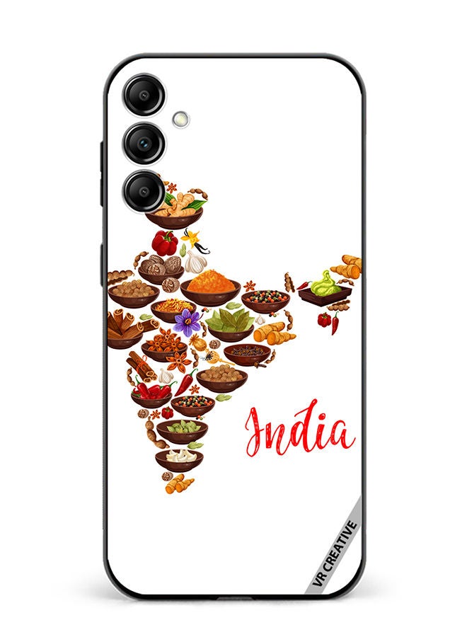 VR CREATIVE Protective Case Cover For Samsung Galaxy A14 5G/A14 Cuisine Indienne Design Multicolour - Image 1