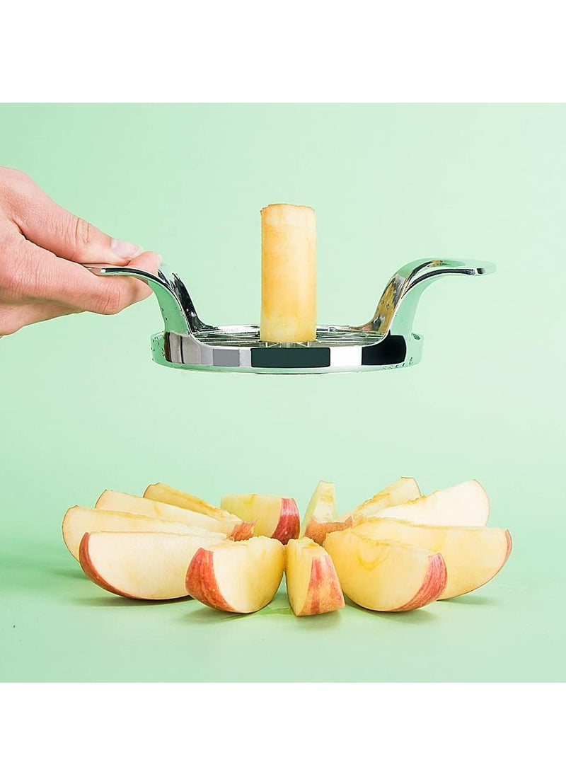 Oasisgalore 12-Slice Apple Slicer, Stainless Steel Apple Corer, Sturdy Apple Slicer and Corer  - Image 2