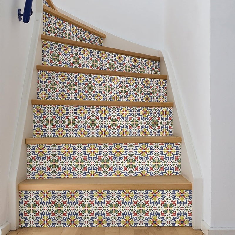 Inhome NH2365 Tuscan Tile Peel & Stick Backsplash Tiles, Standard, Multicolor - Image 5