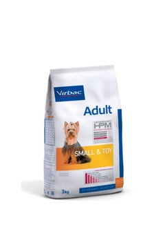 Virbac Veterinary HPM Dry Food with Rice & Potato Extract for Small & Toy Breed Adult Dogs (10+ Months)1.5 kg 