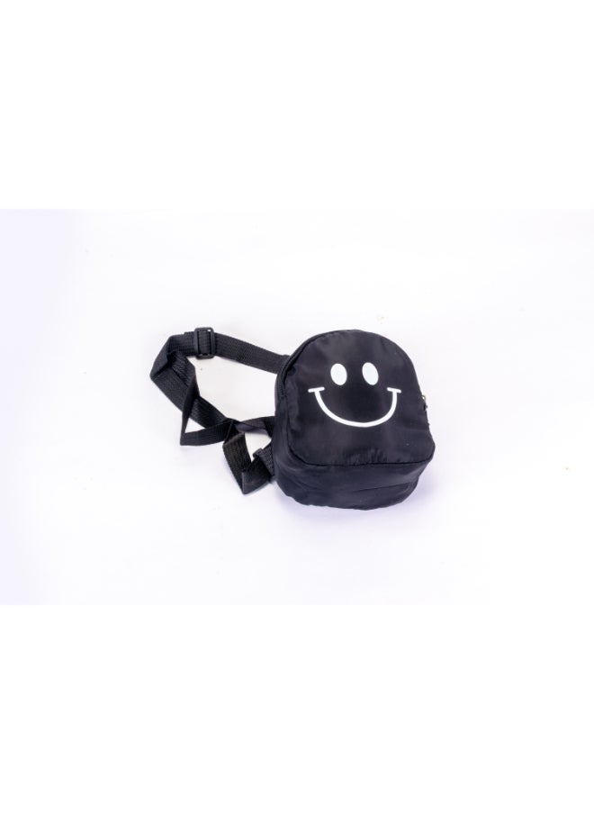 Generic Black Smily Water Proof Shoulder Bag for Girls  - Image 5