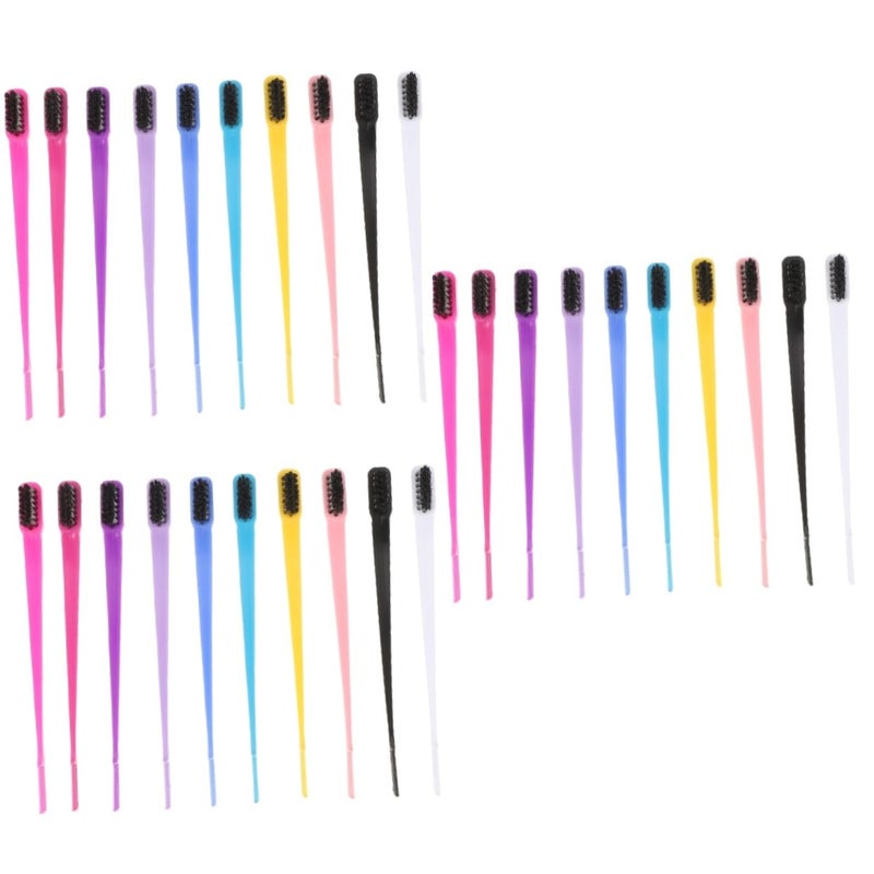 30Pcs Multi Use Eyebrow Brush Comb Hairline Brush For Shaping Grooming Home Professional Makeup Tools - Image 2