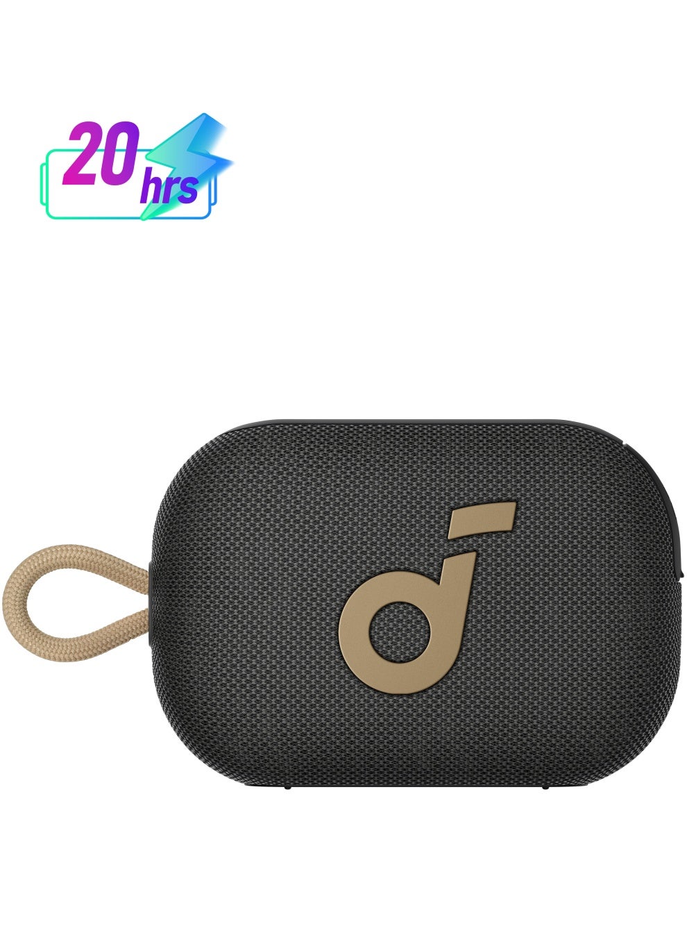 سعر ومواصفات ساوند كور سماعة بلوتوث Soundcore Select 4 Go من Anker، محمولة للغاية، تصل إلى 20 ساعة من وقت التشغيل، مقاومة للماء والغبار IP67، قابلة للطفو، صوت قوي، مثالية للاستخدام الداخلي والخارجي (N70126361V) على Noon EG