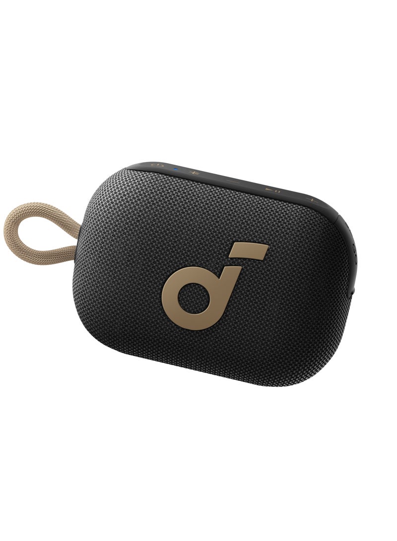 Soundcore Select 4 Go Bluetooth Speaker by Anker, Ultra Portable, Up to 20 H Playtime, IP67 Waterproof and Dustproof, Floatable, Powerful Sound, Ideal for Indoors and Outdoors BLACK & Golden - Image 4
