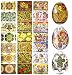 Diximus LOT 3 Thermo Heat Shrink Sleeves  Easter Egg Decorating Kit  Ukrainian Pysanky Supplies  Decorative Easter Egg Wraps  Easter Decoration Wraps Pysanka Pysanky  for 21 Easter Eggs - Image 2