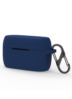 Case Compatible with Jabra Elite 3/E2 Soft Silicone Anti-Lost & Shockproof Protective Case (Blue)