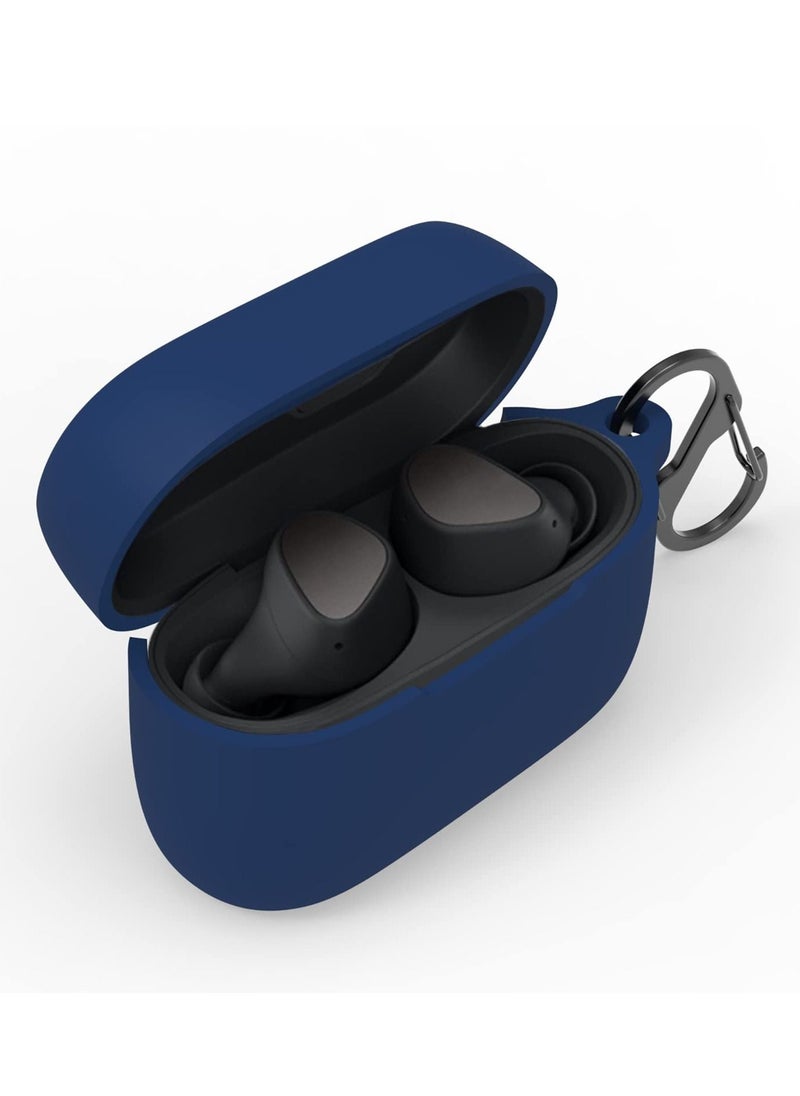 Generic - Case Compatible with Jabra Elite 3/E2 Soft Silicone Anti-Lost & Shockproof Protective Case (Blue) - Image 1