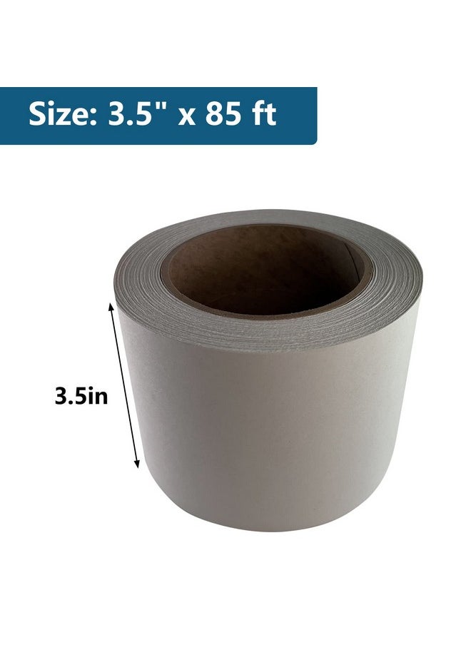 Lineco , Archival Self-Adhesive Frame Sealing Tape. Acid-Free, Non-Yellowing Tape For Sealing Frame Backing, Diy, Crafts, Gray, 3.5" X 85 Ft. Pack Of 1  - Image 2