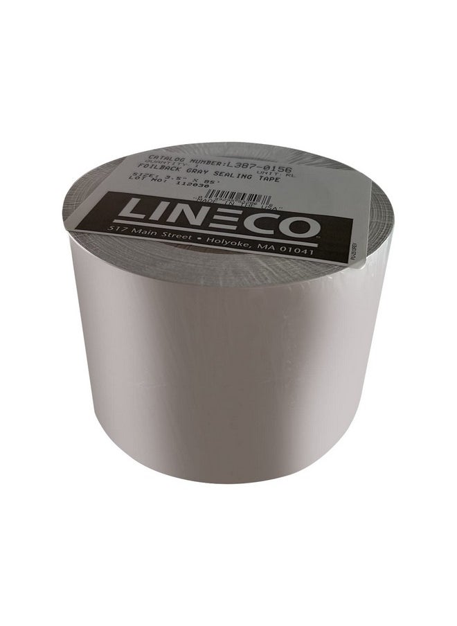 Lineco , Archival Self-Adhesive Frame Sealing Tape. Acid-Free, Non-Yellowing Tape For Sealing Frame Backing, Diy, Crafts, Gray, 3.5" X 85 Ft. Pack Of 1  - Image 1