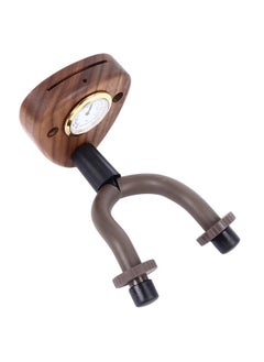 Thoraya Guitar Neck Hanger Wall Mount Hook Stand with Wooden Base String Instrument Holder for Bass Banjo Violin Hygrometer Type  - Image 2