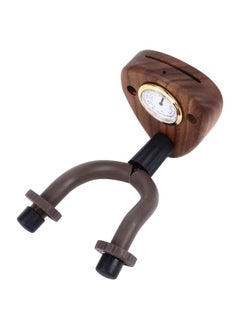 Thoraya Guitar Neck Hanger Wall Mount Hook Stand with Wooden Base String Instrument Holder for Bass Banjo Violin Hygrometer Type  - Image 3