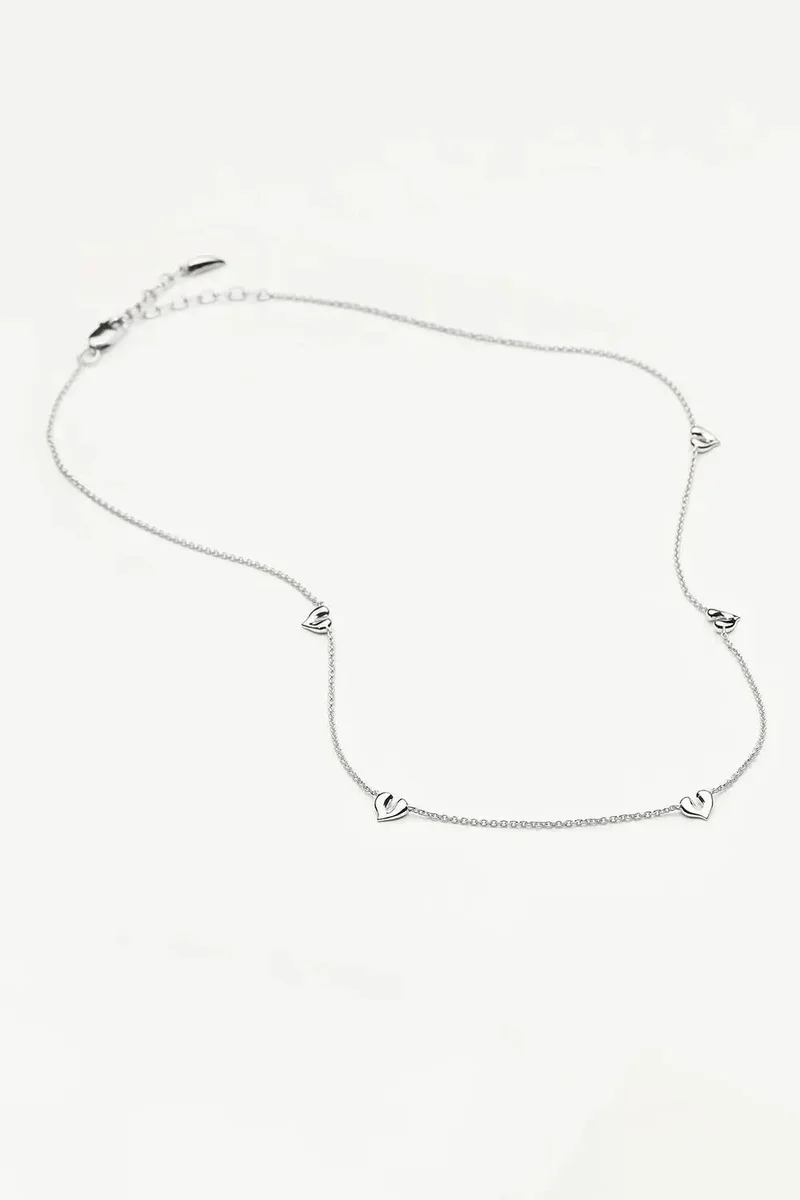 Missoma Molten Heart Mini Charm Choker