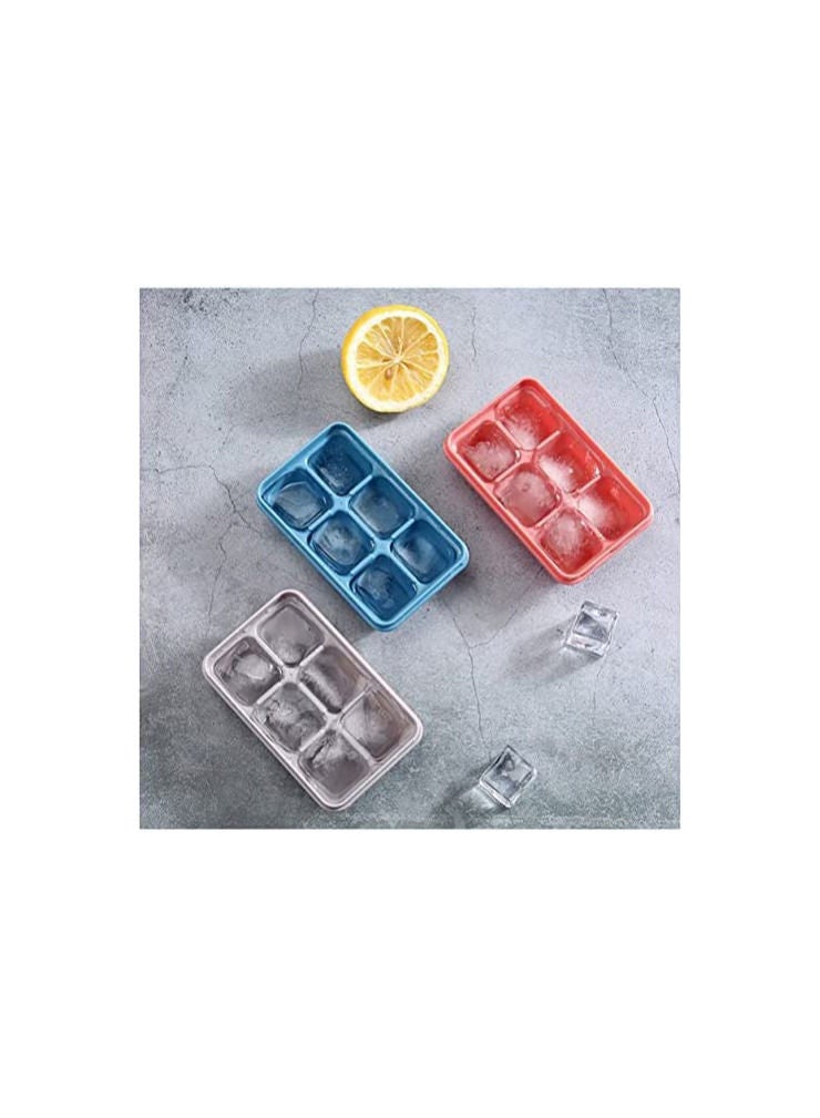 Set Of 3 Plastic Ice Trays With Lids - Image 4