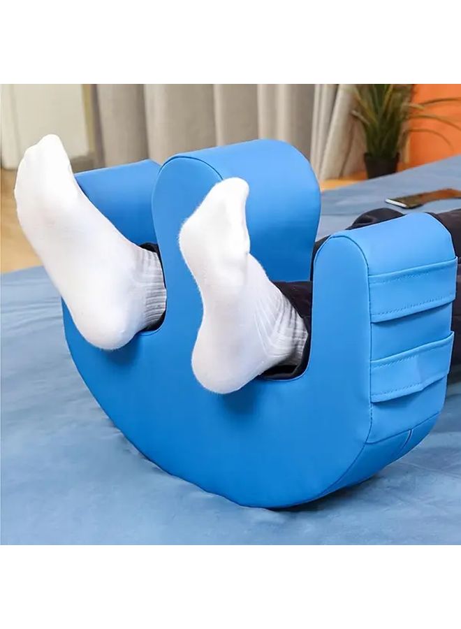 Memory Foam Bed Roll With Rotating Pillow Blue with Shoulder Strap Soft Comfort Support for Elderly And Bedridden Patients Anti Pressure Easy Roll Design With Removable Pad Contour Support Pillow Easy To Clean Material Usable All Year - Image 4